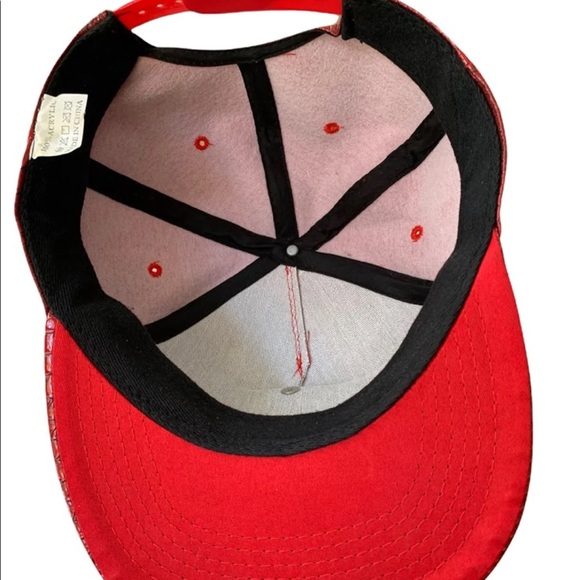 Faux leather men's hat spinning leaf - Picture 6 of 6